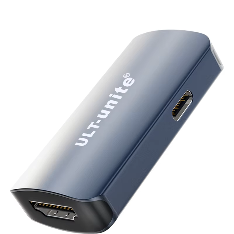 HDMI-Compatible to Type-C Converter 4K60HZ HDTV to USB C Adapter Compatible with RayNeo, XREAL Air, Rokid Air, Steam Deck Base