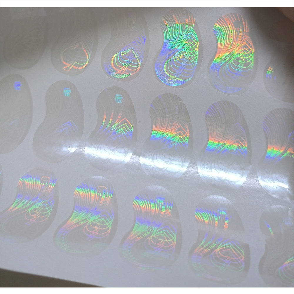 Factory Direct Supply High Quality Custom Transparent 3D Holographic Label Sticker