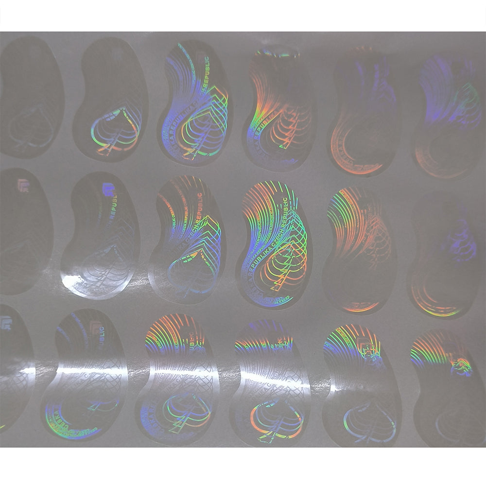 Factory Direct Supply High Quality Custom Transparent 3D Holographic Label Sticker
