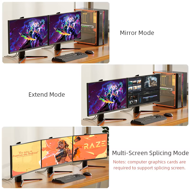 Newest DisplayPort 2.1 Cable 16K60Hz 8K120Hz 80Gbps HDCP DSC 1.2a DP2.1 Cord Compatible FreeSync G-Sync Monitor
