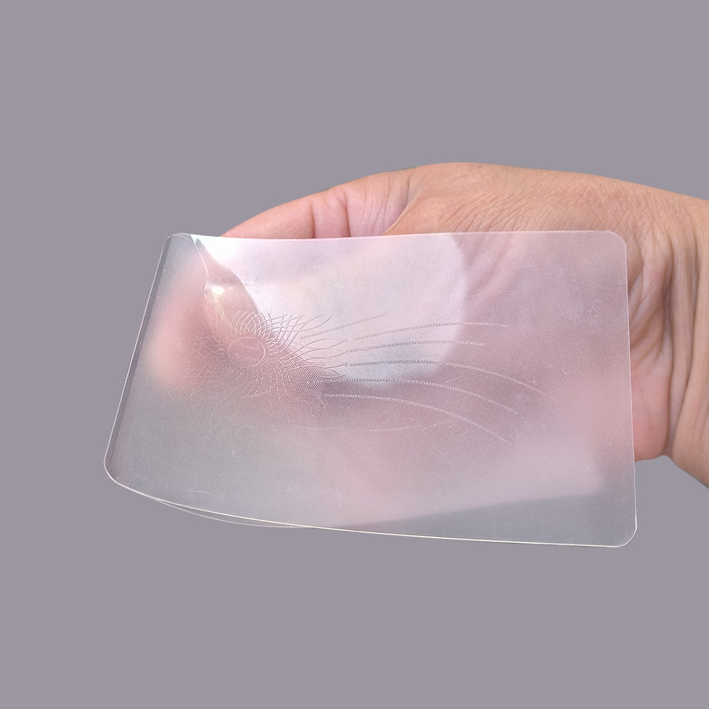 Custom Security Holographic Heat Seal Laminated Pouches Transparent Hologram Laminating Pouch for ID Cards and Documents