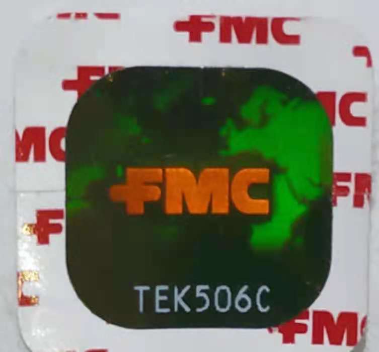 anti-counterfeit original 3D authentic reflective holographic laser label, anti-fake 3D hologram Sticker with QR code
