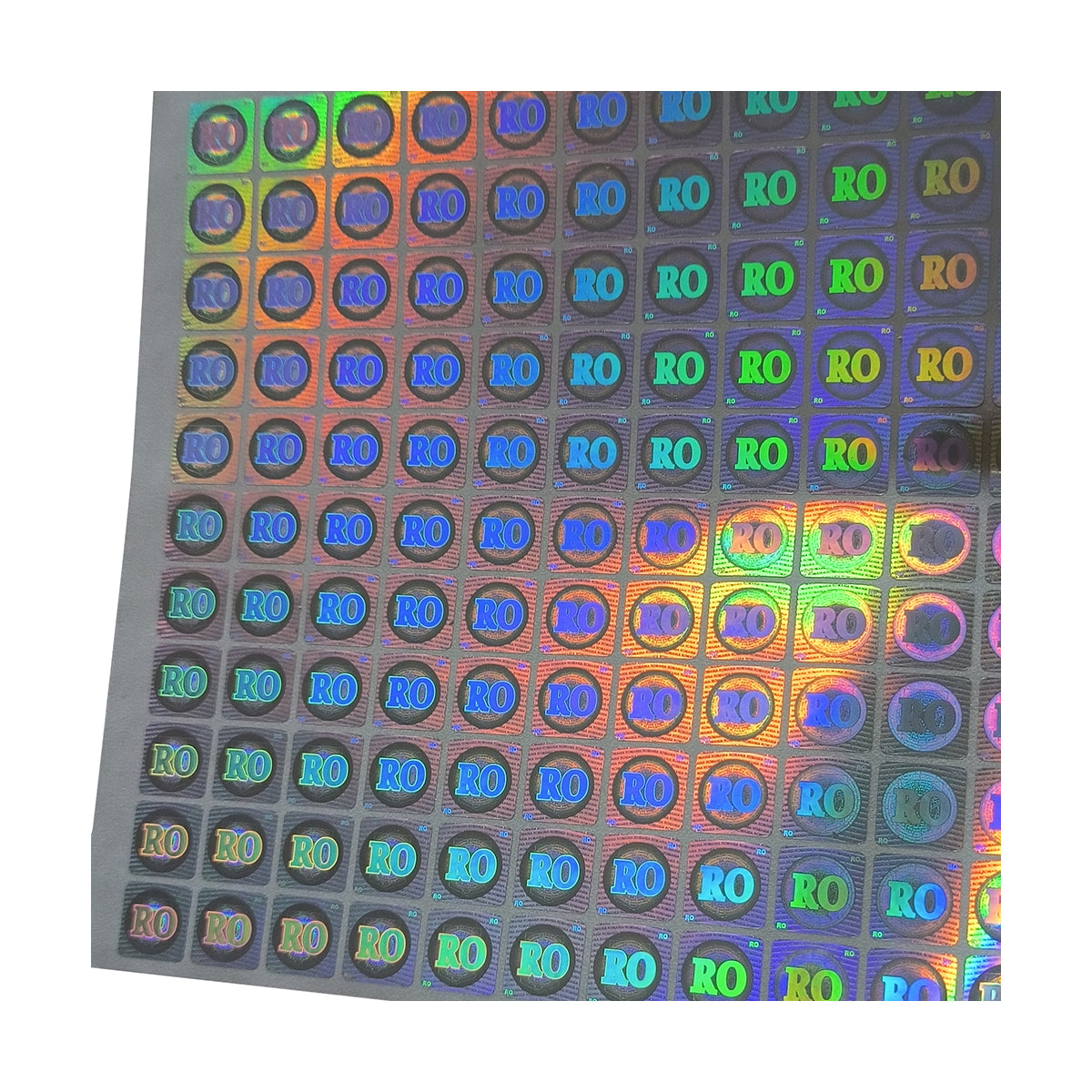 Custom multi-layers anti-counterfeiting security labels hologram sticker