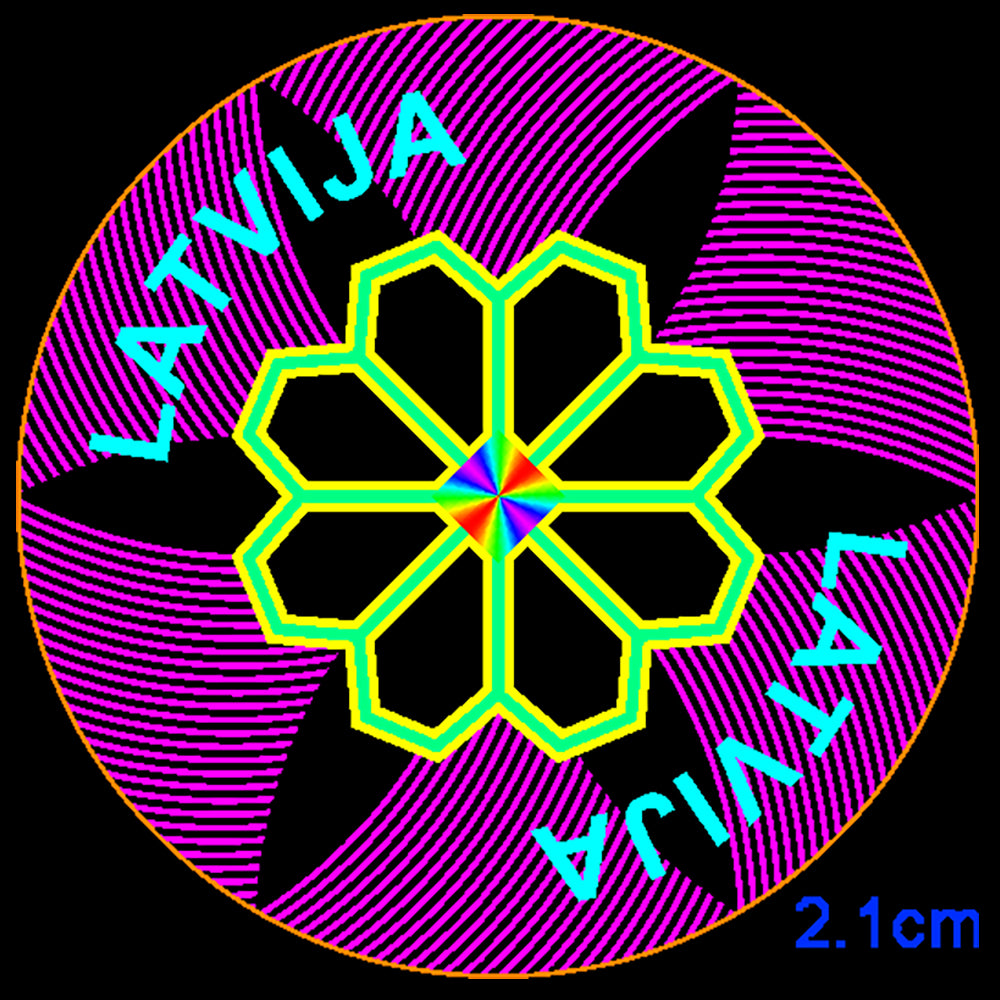 Custom design secure label sticker transparent shining 3D hologram overlay label