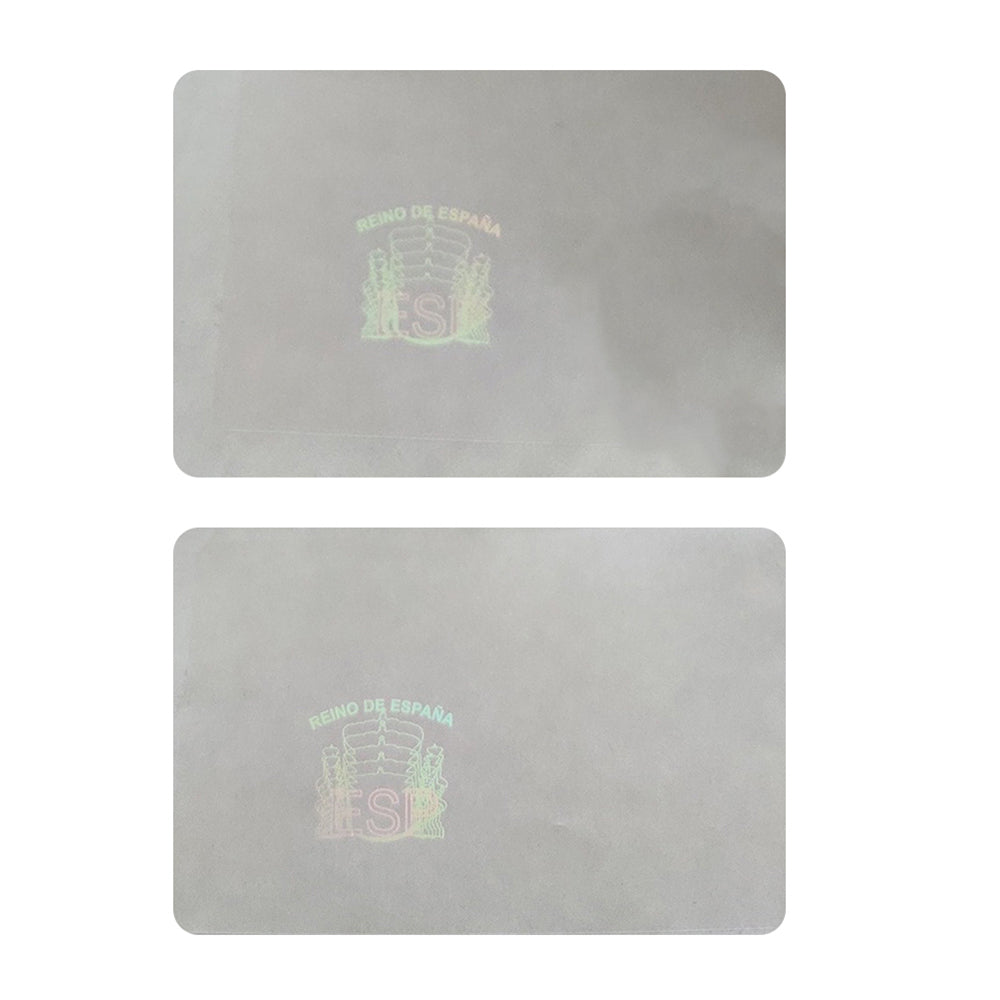 Transparent Clear Security Hologram Sticker Overlay Customized 3D Laser Security Hologram Film Overlay Sticker