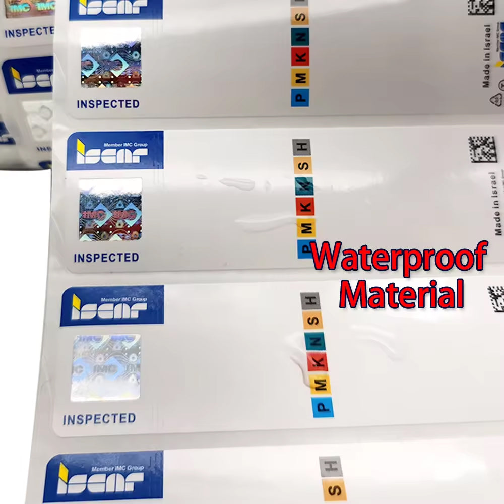 Custom Hot Stamping Holograms Sticker Security Waterproof PP Label With Positioning Holographic Logo