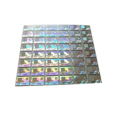 Custom 3d hologram original laser holographic embossed label sticker