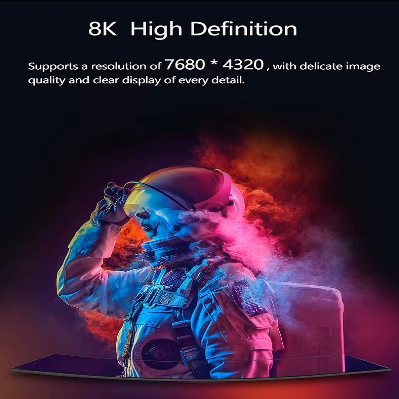 0.5m to 100m High Quality AOC DP1.4 8K 60Hz Active Optical Fiber Cable 32.4Gbps Audio 4K@144Hz HDR 3D for Gaming TV Projector Monitor