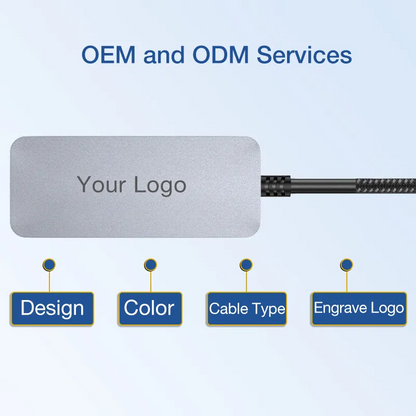 Type C to HDMI Converter Cable USB C M to HDMI F Adaptor 8K@60HZ 4K120HZ USB C Male to Female HDMI Adapter