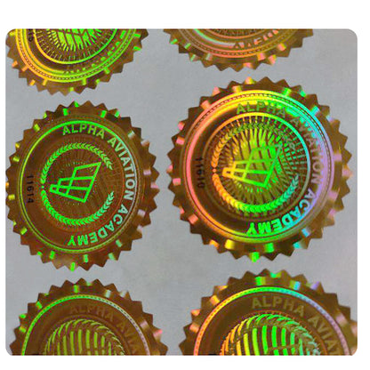 Custom Holographic Sticker Label Security Hologram Sticker Label 3D Hologram Sticker